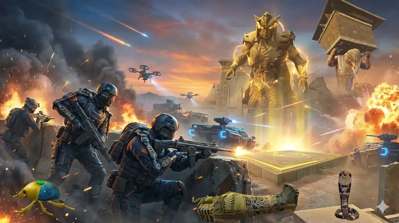 تحديث ببجي موبايل 4.3 بيتا.. وعودة مود الفرعون الأسطوري رسميًا!