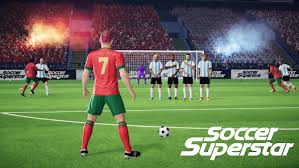 استمتع بمهارات الكرة وسجل أهدافك في Soccer Superstar