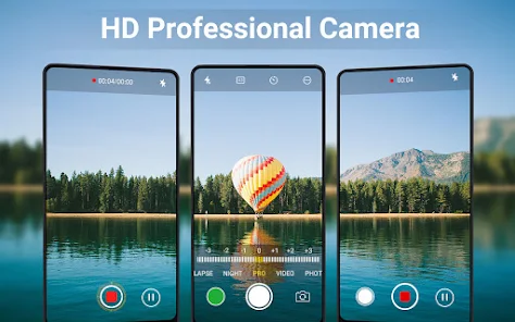 تطبيق كاميرا Android HD: كاميرا 4K – تجربة تصوير احترافية بجودة عالية
