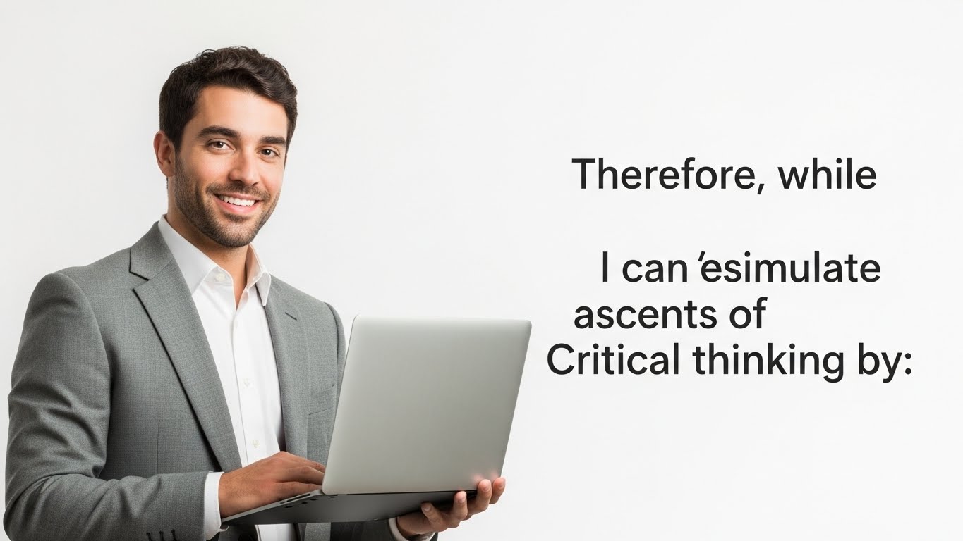 برومبت AI لبناء مساعد ذكي بالتفكير النقدي