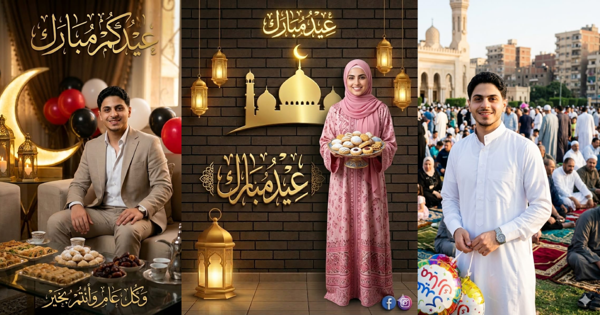 أفضل برومبتات لصناعة صور عيد الفطر بالذكاء الاصطناعي | دليل احترافي مع نماذج جاهزة