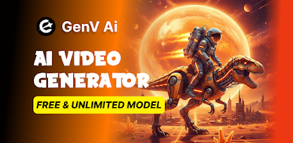 تطبيق GenV – AI Video Generator: اصنع فيديوهات سينمائية بالذكاء الاصطناعي